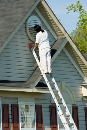 Exterior painting in North Houston, TX.